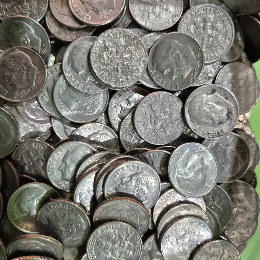 [BUNJANG] United States 10 Cent (Dime) Coins - 200 Count / 미국 10센트(다임) 동전 200개