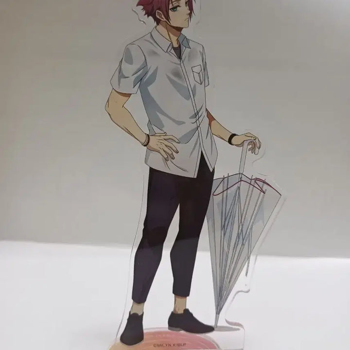 [BUNJANG] Blue Lock Isagi Yoichi Autumn Rain Umbrella Acrylic Stand / 블루록 굿즈 이토시 사에 가을비 우산 아크릴 스탠드