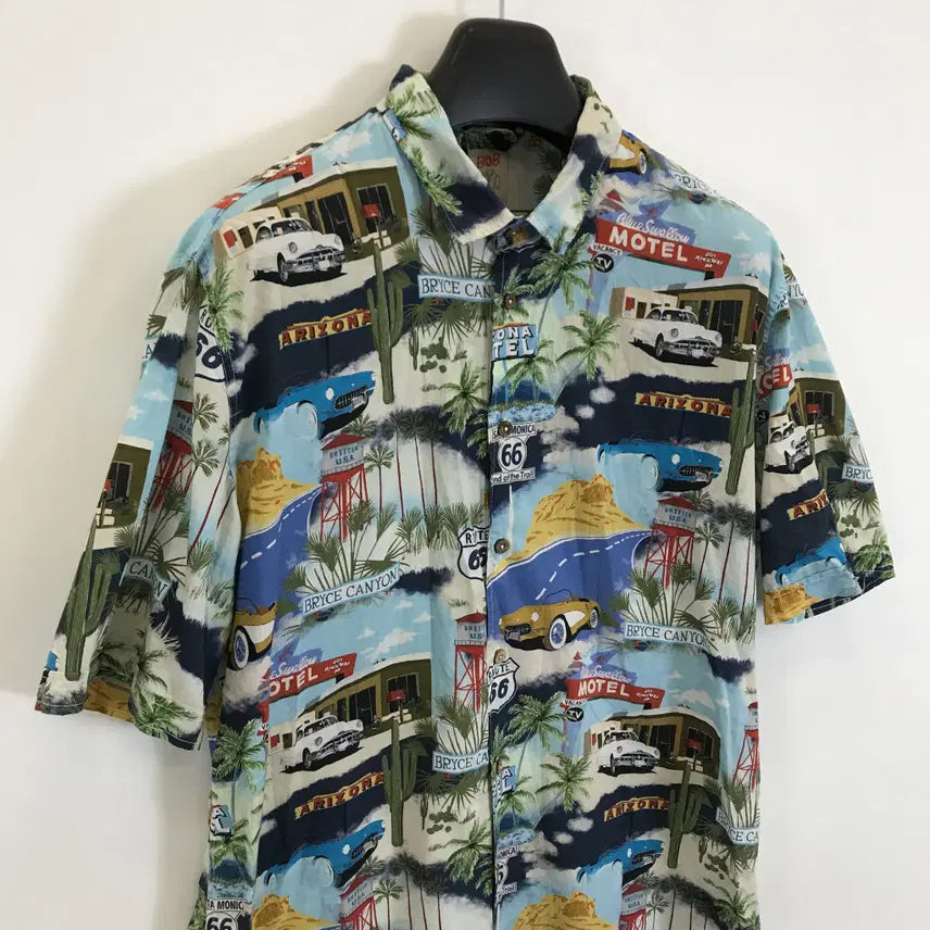 [BUNJANG] BOB Italian Made Hawaiian Shirt XL / BOB 이태리메이드 하와이안 셔츠 [XL]