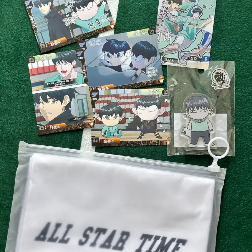 [BUNJANG] Garbage Time Ko Sang-eon Acrylic Colotto &amp; Photocard Bundle Set / 가비지타임 고상언 코롯토, 카드 일괄 판매