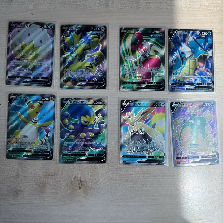 [BUNJANG] Rare SR Set / 희귀 SR 8장 일괄 판매