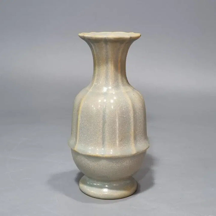 [BUNJANG] Southern Song Dynasty Celadon Vase / 남송여요 봉화관지 청자화구병. 고17.2