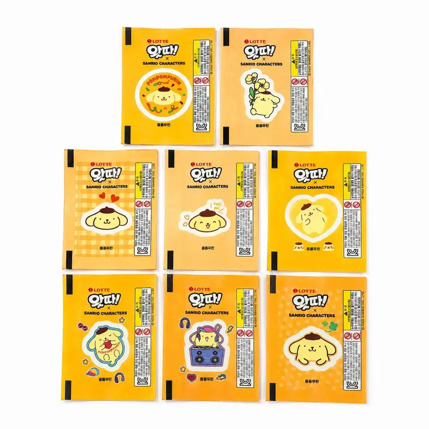 [BUNJANG] Sanrio Pompompurin Watt-a-Seal Bundle Set / 산리오 폼폼푸린 왓따 띠부씰 일괄
