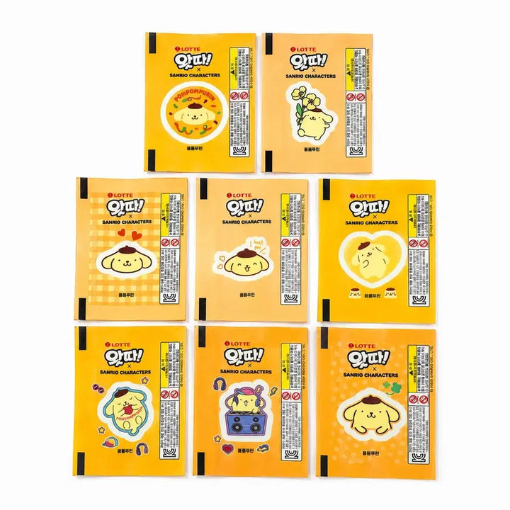 [BUNJANG] Sanrio Pompompurin Watt-a-Seal Bundle Set / 산리오 폼폼푸린 왓따 띠부씰 일괄