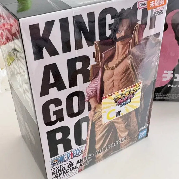 [BUNJANG] Bandai Gold Roger Figure Unsealed New Product / 미개봉) 원피스 골드로져 피규어 골드로져 킹오브아티스트 스페셜버전 피규어