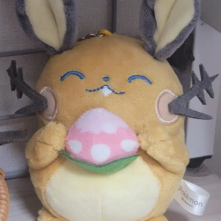 [BUNJANG] Ediya Pokemon Dedenne Plush Keychain / 이디야 데덴네 인형 팝니다