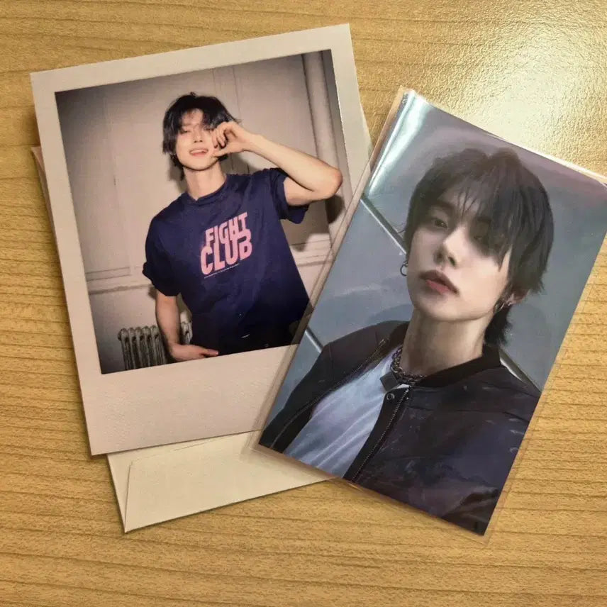 [BUNJANG] TXT Yeonjun NO läbi Polaroid &amp; Official Photo Card / 연준 노레이블즈 폴라로이드&amp;공방 포카