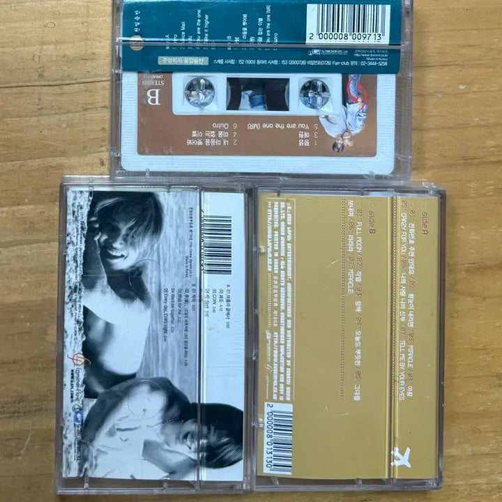 [BUNJANG] UN 1st-3rd Album Cassette Tape Bundle / 유엔 (UN) 1집~3집 카세트테이프