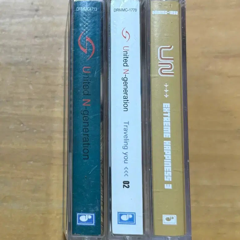 [BUNJANG] UN 1st-3rd Album Cassette Tape Bundle / 유엔 (UN) 1집~3집 카세트테이프