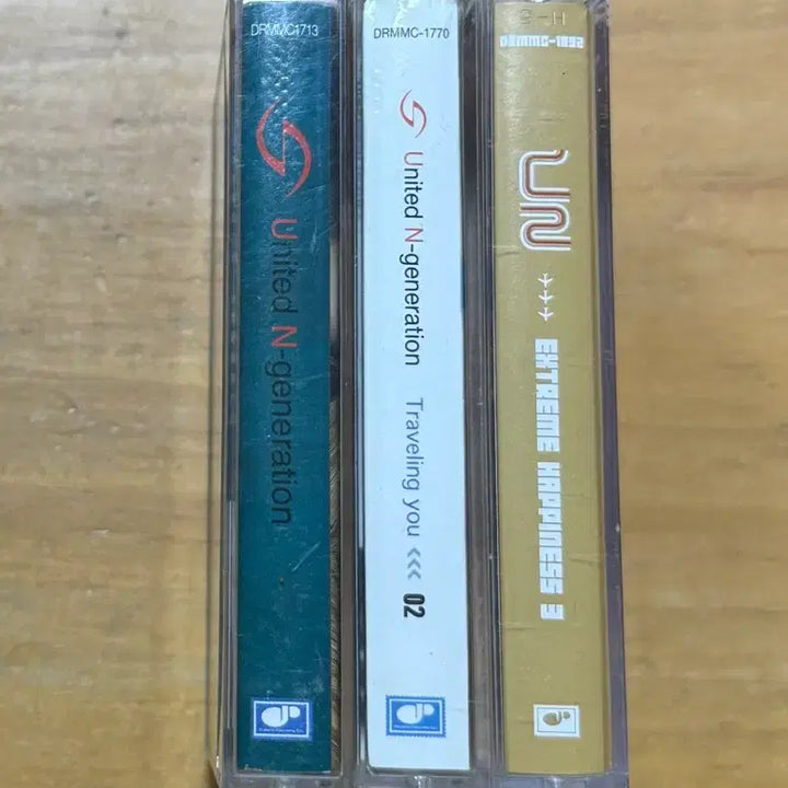 [BUNJANG] UN 1st-3rd Album Cassette Tape Bundle / 유엔 (UN) 1집~3집 카세트테이프