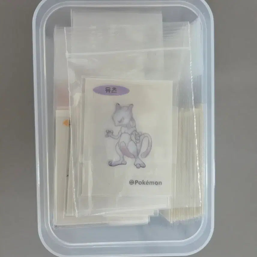 [BUNJANG] Pokemon 30th Anniversary Artwok Special Slap Sticker Set (100 types) / 포켓몬 30주년 아트웍 스페셜 띠부씰 100종 팝니다
