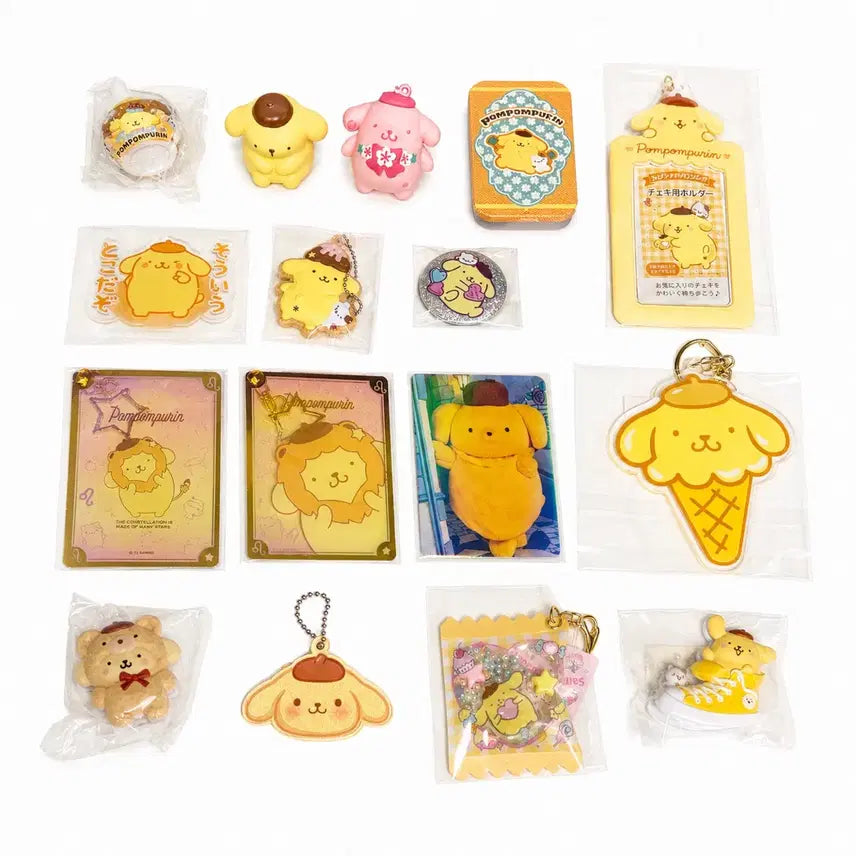 [BUNJANG] Sanrio Pompompurin Goods Bundle Set / 산리오 폼폼푸린 굿즈 일괄