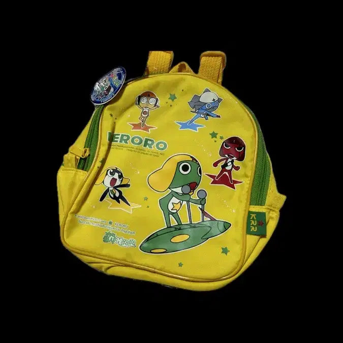 [BUNJANG] Keroro Vintage Small Bag Pouch / (오늘만이가격) 고전문구 케로로 소형 가방 책가방 파우치 빈티지 가방