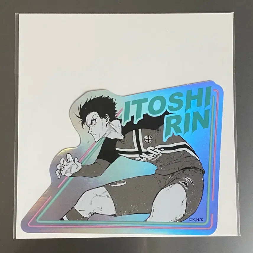 [BUNJANG] Blue Lock Rin Sticker (Sealed) / 블루록 린 스티커