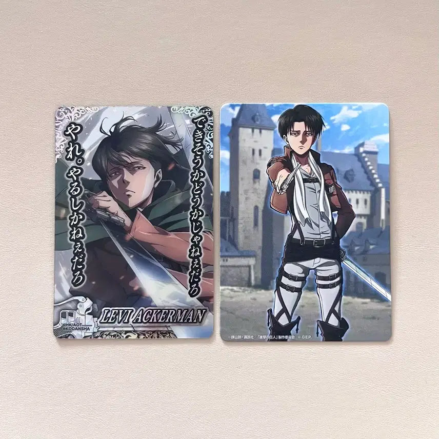 [BUNJANG] Attack on Titan Levi Collector&