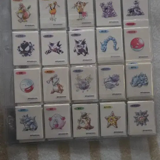 [BUNJANG] Pokemon 30th Anniversary Artwork Stickers - 100-Piece Set (Includes Mewtwo) / 최저가포켓몬 띠부씰 30주년씰 아트웍띠부씰 뮤츠포함100종세트