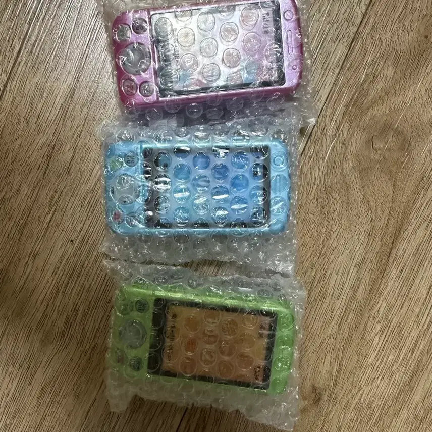 [BUNJANG] Slide Phone Gacha Pink, Blue, Green Bundle Set / 슬라이드폰 가챠 핑크+블루+그린 일괄판매