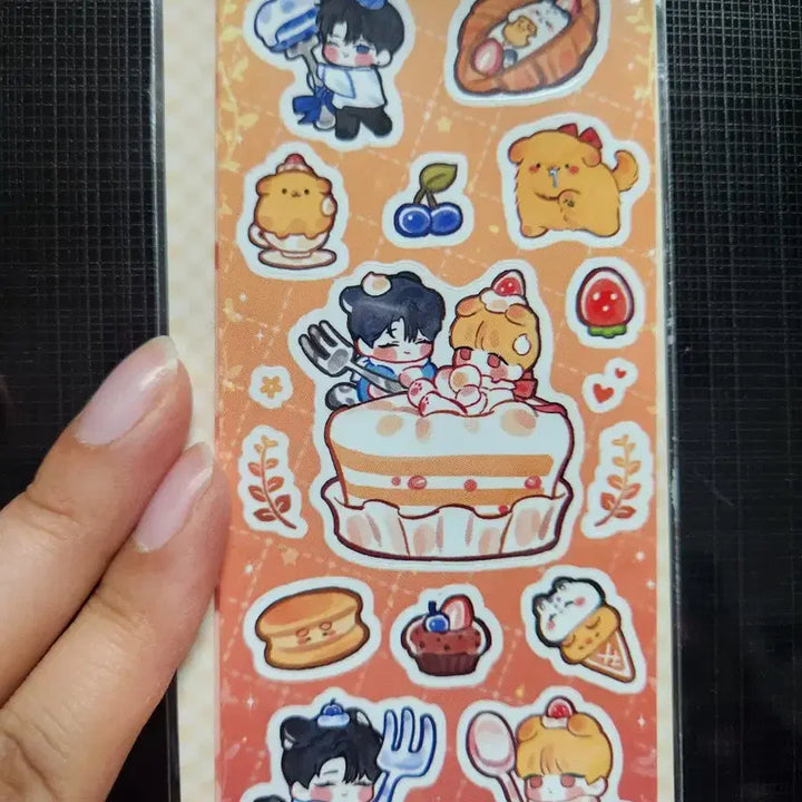 [BUNJANG] DEMOTJUK TESTA Sticker Set / 데못죽 테스타 스티커&amp;엋문콩 스티커