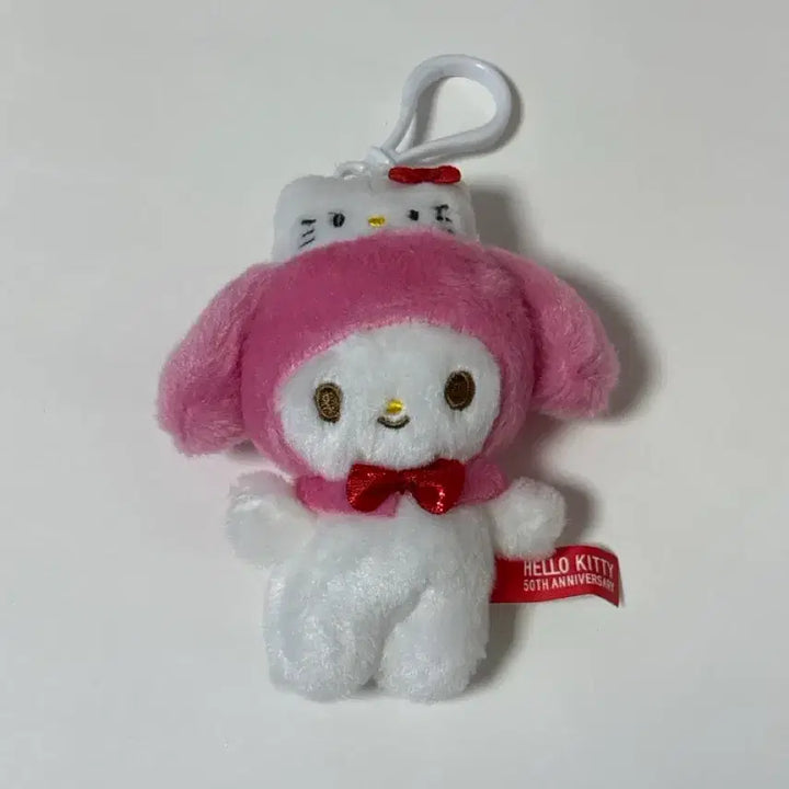[BUNJANG] Sanrio My Melody &amp; Hello Kitty 50th Anniversary Collaboration Doll / 산리오 마이멜로디 헬로키티 50주년 콜라보 인형
