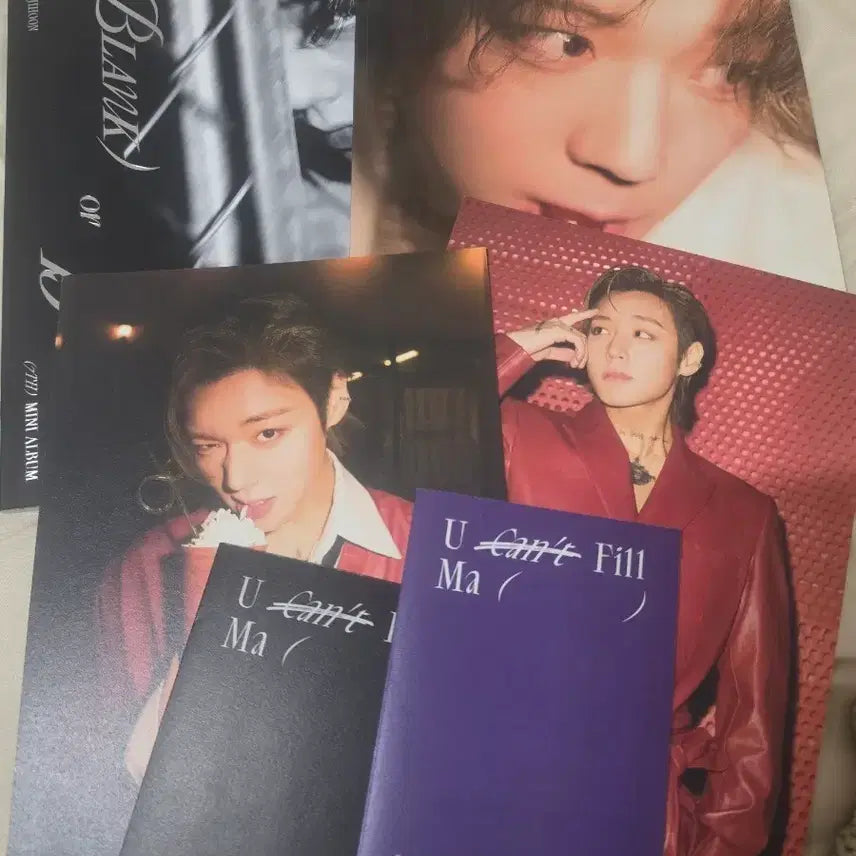 [BUNJANG] Park Jihoon Blank or Black Album Set / 박지훈 blank or black 앨범 세트 팝니다