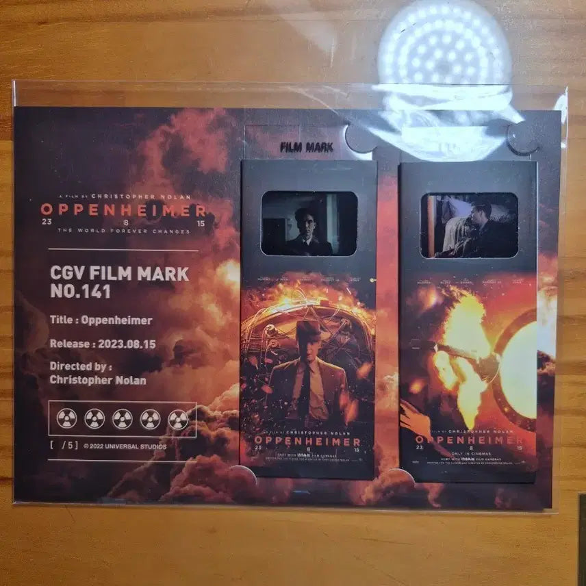 [BUNJANG] Oppenheimer Film Mark (Sealed New Product) / 오펜하이머 필름마크 (미개봉 새제품)