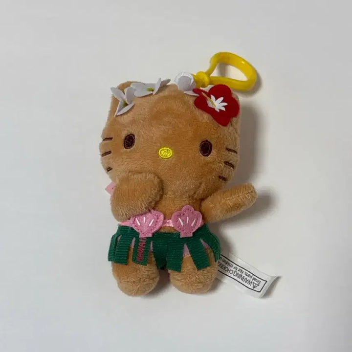 [BUNJANG] Hello Kitty Hawaii Tanning Kitty Charm / 헬로키티 하와이 태닝 키티 키링
