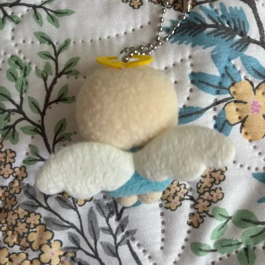 [BUNJANG] Handmade Tamagotchi Tenshichi Doll Keychain / 핸드메이드 다마고치 텐시치 인형