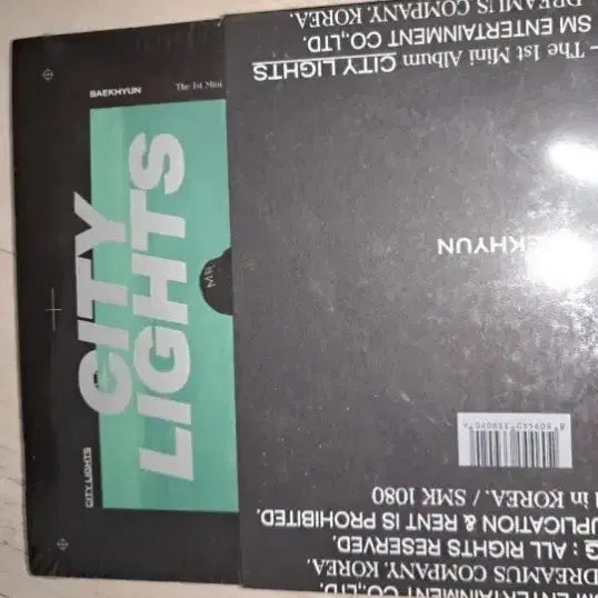 [BUNJANG] Baekhyun City Lights 1st Mini Album Unsealed Vinyl Set / 백현 CITY LIGHTS 1집 미니 앨범 비닐미개봉세트