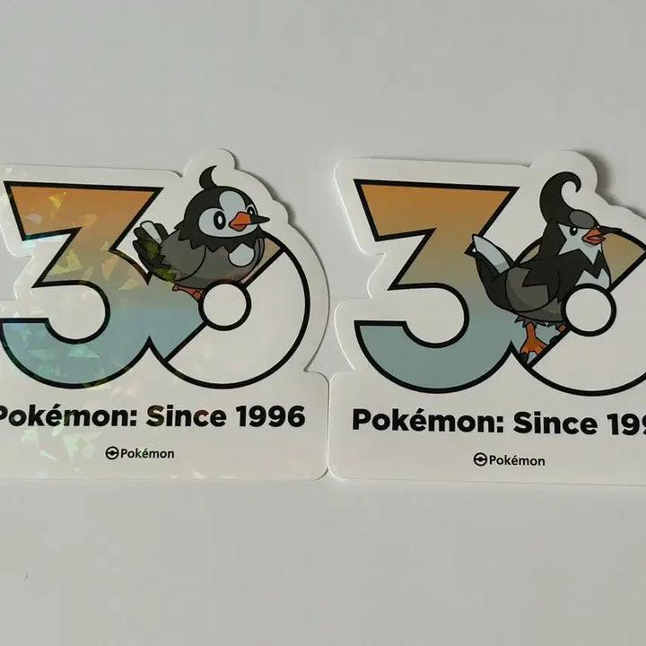 [BUNJANG] Pokemon 30th Anniversary Logo Sticker Collection - Torchic / 포켓몬 팝업 30주년 로고 스티커 컬렉션 찌르꼬 찌르버드