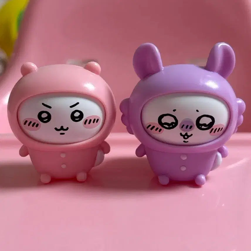 [BUNJANG] Chiikawa Face Change Figure Bundle (Momonga) / 치이카와 페이스 체인지 피규어 일괄 모몽가