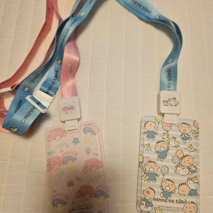 [BUNJANG] Little Twin Stars &amp; Minnano Tabo Card Holder Lanyard / 카드홀더 목걸이