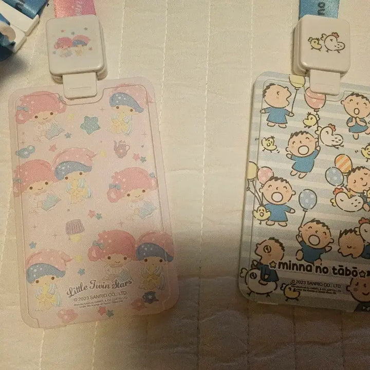 [BUNJANG] Little Twin Stars &amp; Minnano Tabo Card Holder Lanyard / 카드홀더 목걸이