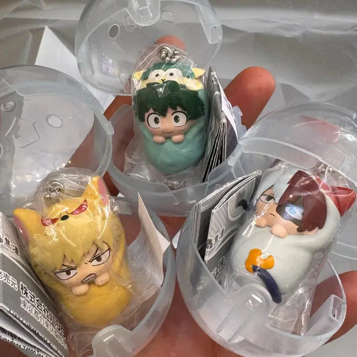 [BUNJANG] My Hero Academia Iida Tenya Pajamas Mascot Keychain (Sealed) / 나히아 포대기 마스코트 키링 이이다 텐야 미개봉