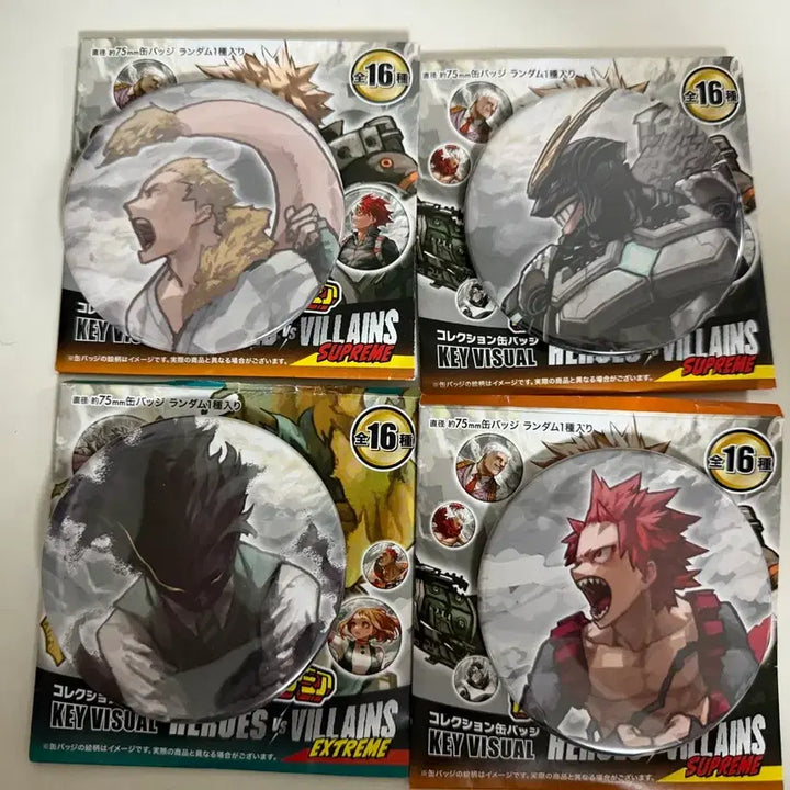 [BUNJANG] My Hero Academia Original Art Exhibition Can Badge / 히로아카 나의히어로아카데미아 원화전 캔뱃지