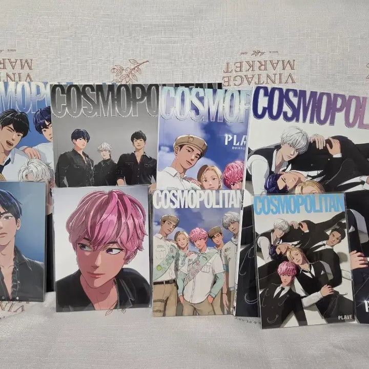 [BUNJANG] PLAVE Cosmopolitan Magazine Set / 플레이브 코스모폴리탄 잡지 세트