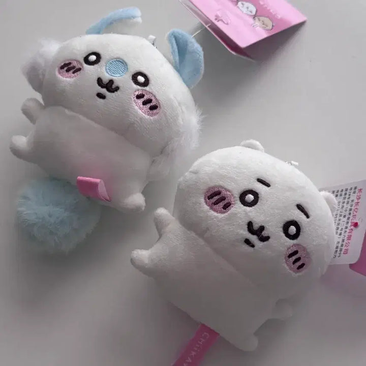 [BUNJANG] Chiikawa Momonga Bean Eye Mascot Keyring / 치이카와 모몽가 콩눈 마스코트 키링