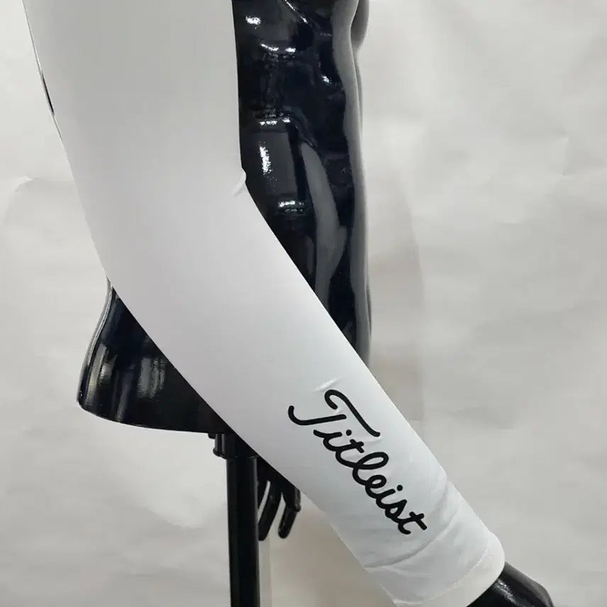 [BUNJANG] Cooling Golf Arm Sleeves - White / 골프 쿨링 팔토시 새상품