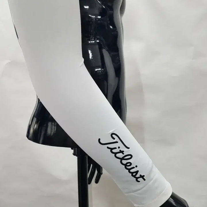 [BUNJANG] Cooling Golf Arm Sleeves - White / 골프 쿨링 팔토시 새상품