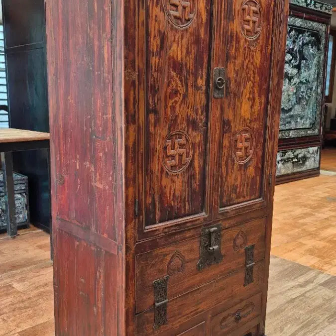 [BUNJANG] Antique Pine Cabinet / 고제 찬장