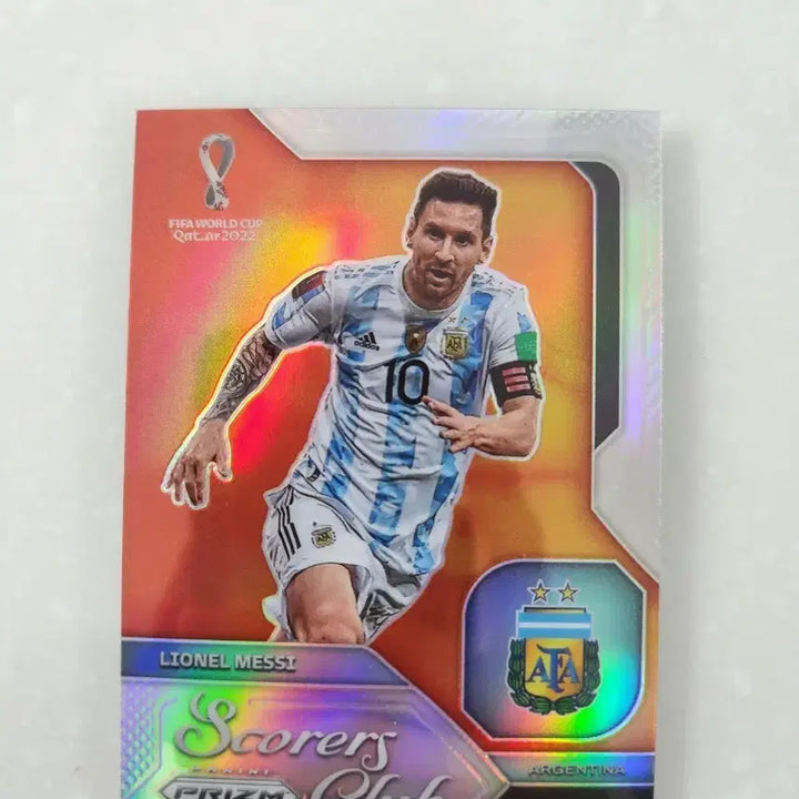 [BUNJANG] Lionel Messi 2022 Qatar World Cup Prizm Silver Card / 메시 카타르 월드컵 실버카드 파니니