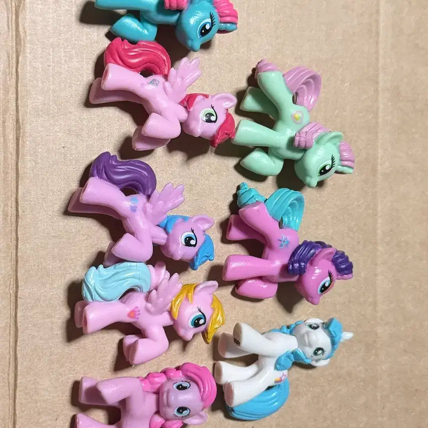 [BUNJANG] My Little Pony Mini Figures Set (8 Pieces) / 마이리틀포니 8종 판매합니다