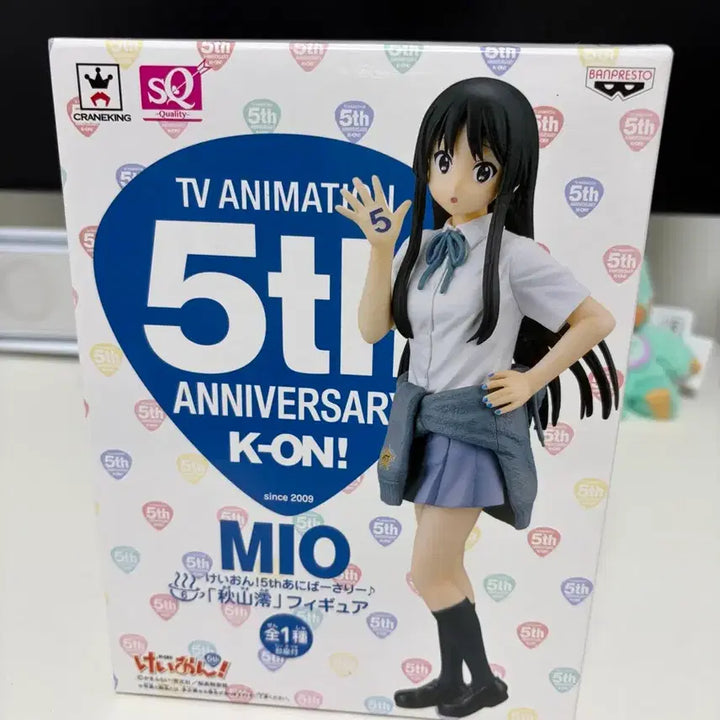 [BUNJANG] K-ON! Mio Akiyama 5th Anniversary Figure / 케이온! 아키야마 미오 5주년 피규어