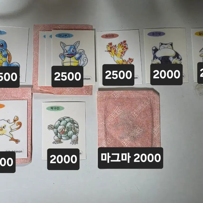 [BUNJANG] Pokemon Sticker Artwork, 30th Anniversary / 포켓몬 띠부씰 아트워크, 30주년