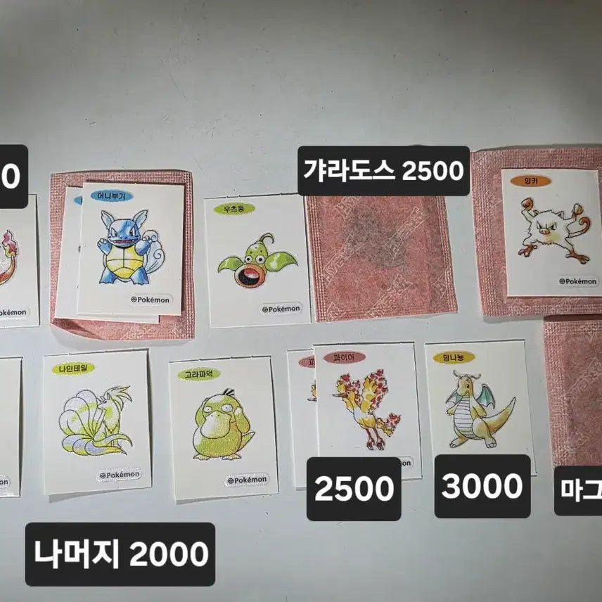 [BUNJANG] Pokemon Sticker Artwork, 30th Anniversary / 포켓몬 띠부씰 아트워크, 30주년