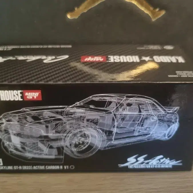 [BUNJANG] Kaido House Mini GT Nissan Skyline GT-R R33 Active Carbon V / 카이도 하우스 미니 GT 닛산 스카이라인 GT-R R33 액티브 카본 V