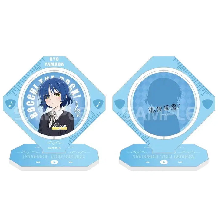 [BUNJANG] Bocchi the Rock! Kessoku Band Ryō Yamada &amp; Hitori Gotō Rotating Acrylic Stand / 봇치더락! 결속밴드 야마다 료 고토 히토리 회전 아크릴스탠드