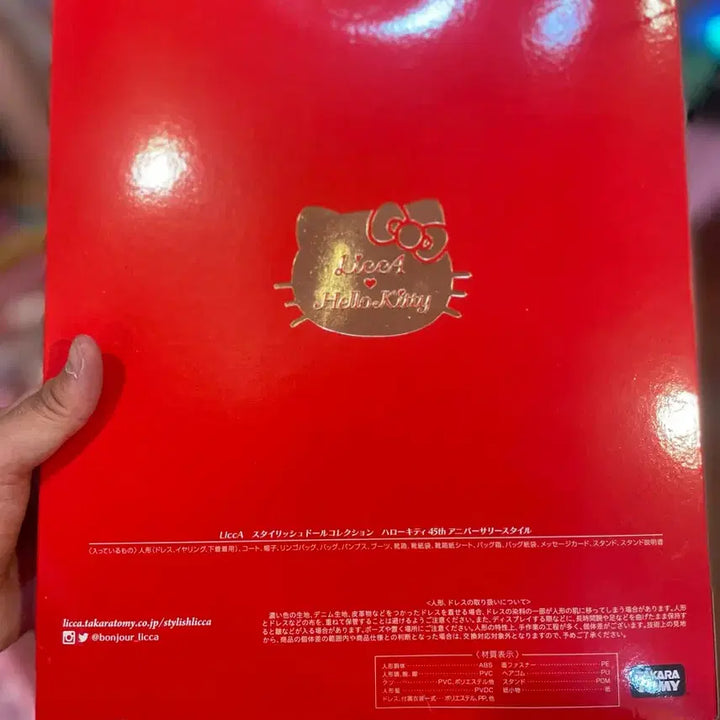 [BUNJANG] Licca x Hello Kitty 45th Anniversary Limited Edition Doll / 리카X헬로키티 45주년 기념 한정판 인형