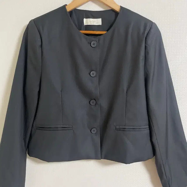 [BUNJANG] Charcoal Round Jacket / (새상품) 챠콜 라운드 자켓