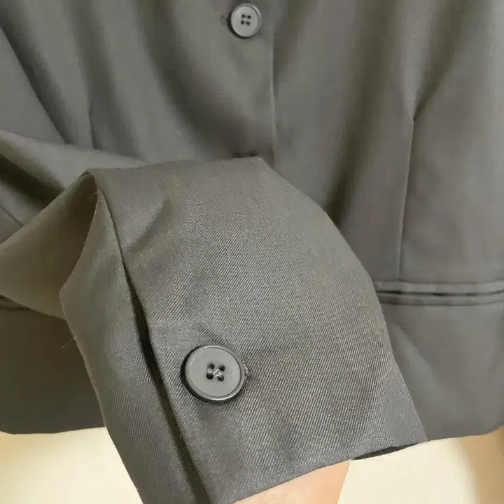 [BUNJANG] Charcoal Round Jacket / (새상품) 챠콜 라운드 자켓