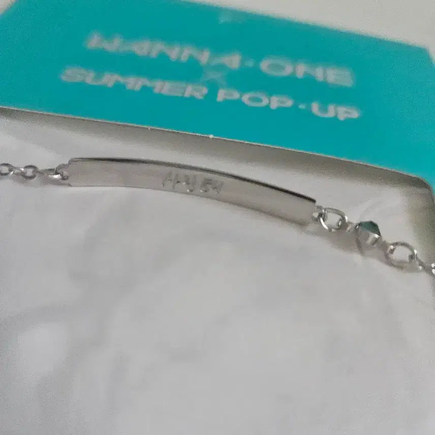 [BUNJANG] Wanna One Park Jihoon Summer Popup Bracelet (Sealed) / 미개봉 워너원 썸머팝업 박지훈 팔찌